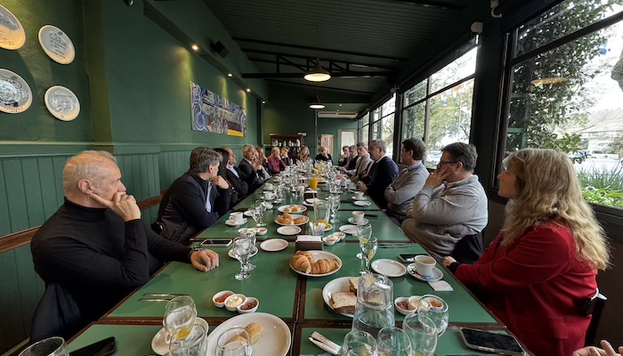 Reunión con el Intendente Javkin